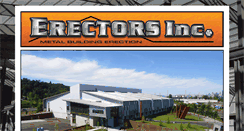 Desktop Screenshot of erectorsinc.com